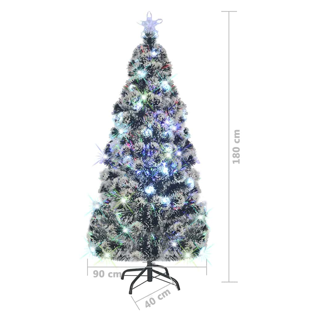 Pre-lit Christmas Tree with Stand 6 ft 220 Branches