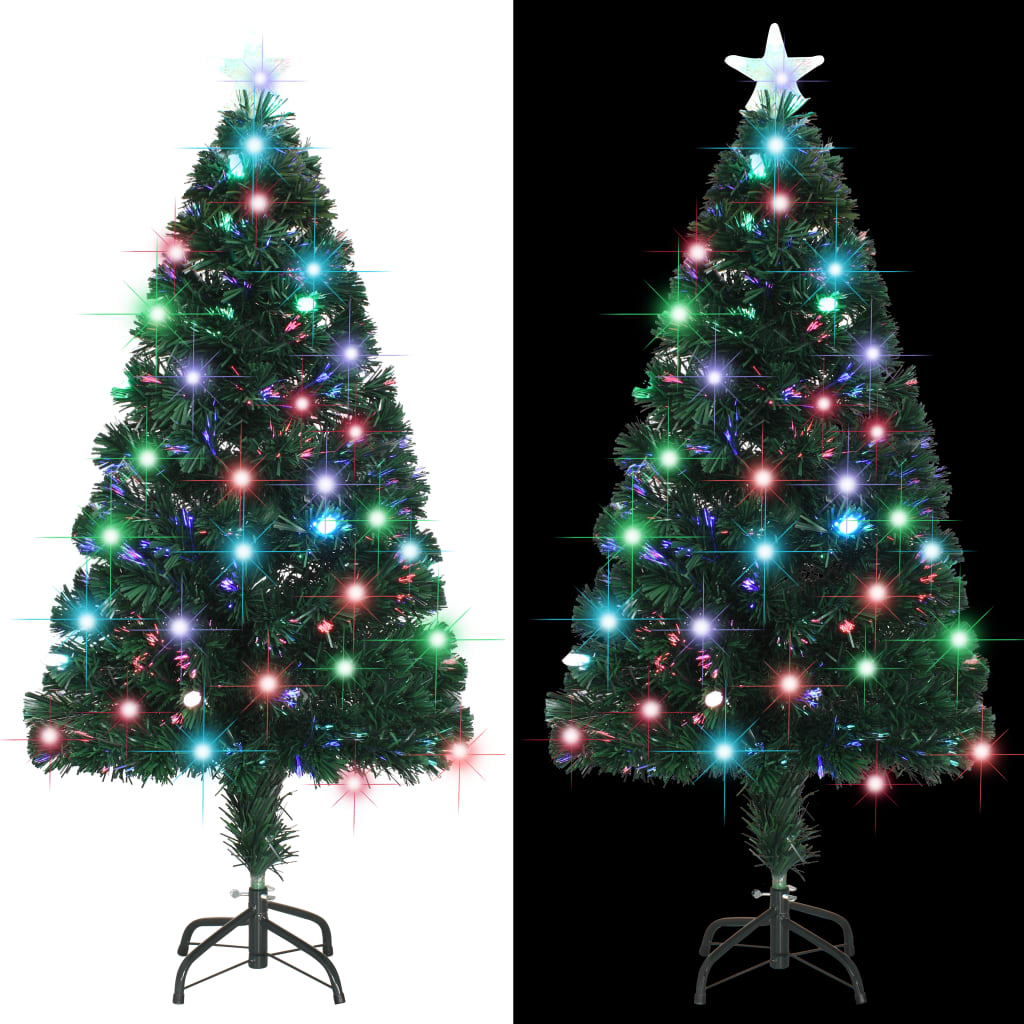 Pre-lit Christmas Tree with Stand 4 ft 135 Branches