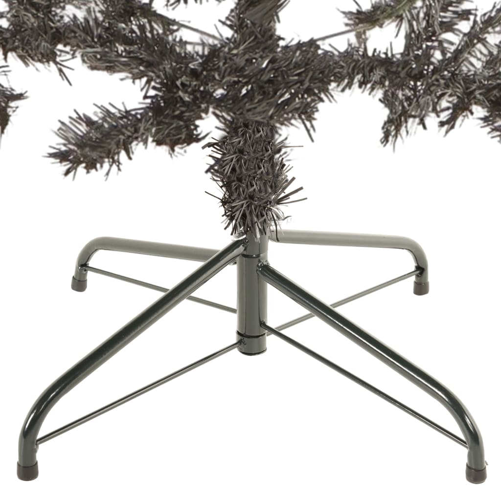 Slim Christmas Tree Black 6 ft