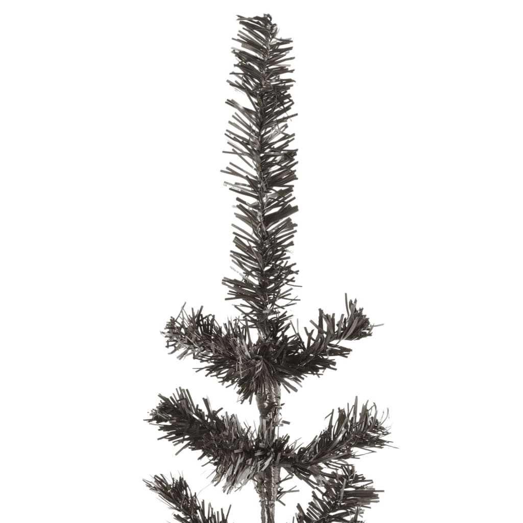 Slim Christmas Tree Black 6 ft