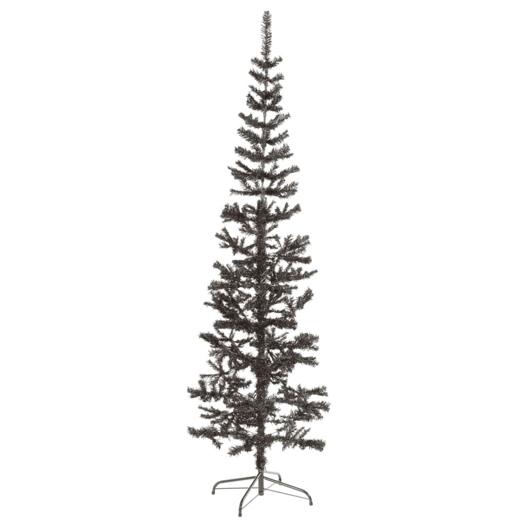 Slim Christmas Tree Black 8 ft