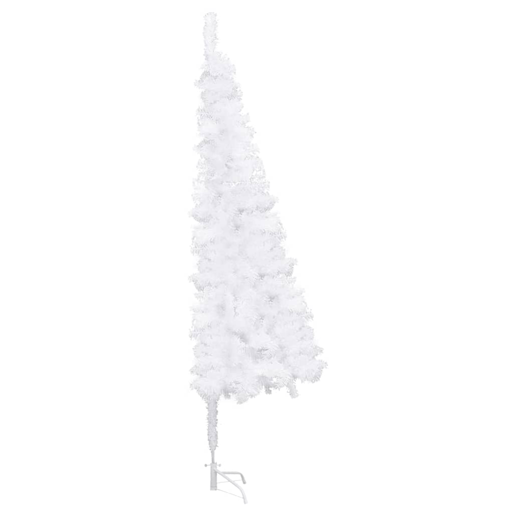 Corner Artificial Christmas Tree White 5 ft PVC