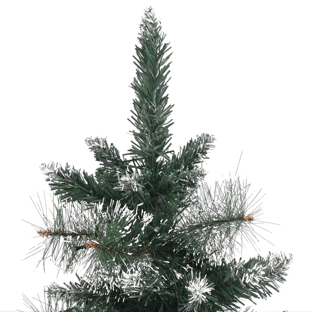 Artificial Pre-lit Christmas Tree with Stands Green 3 ft PVC