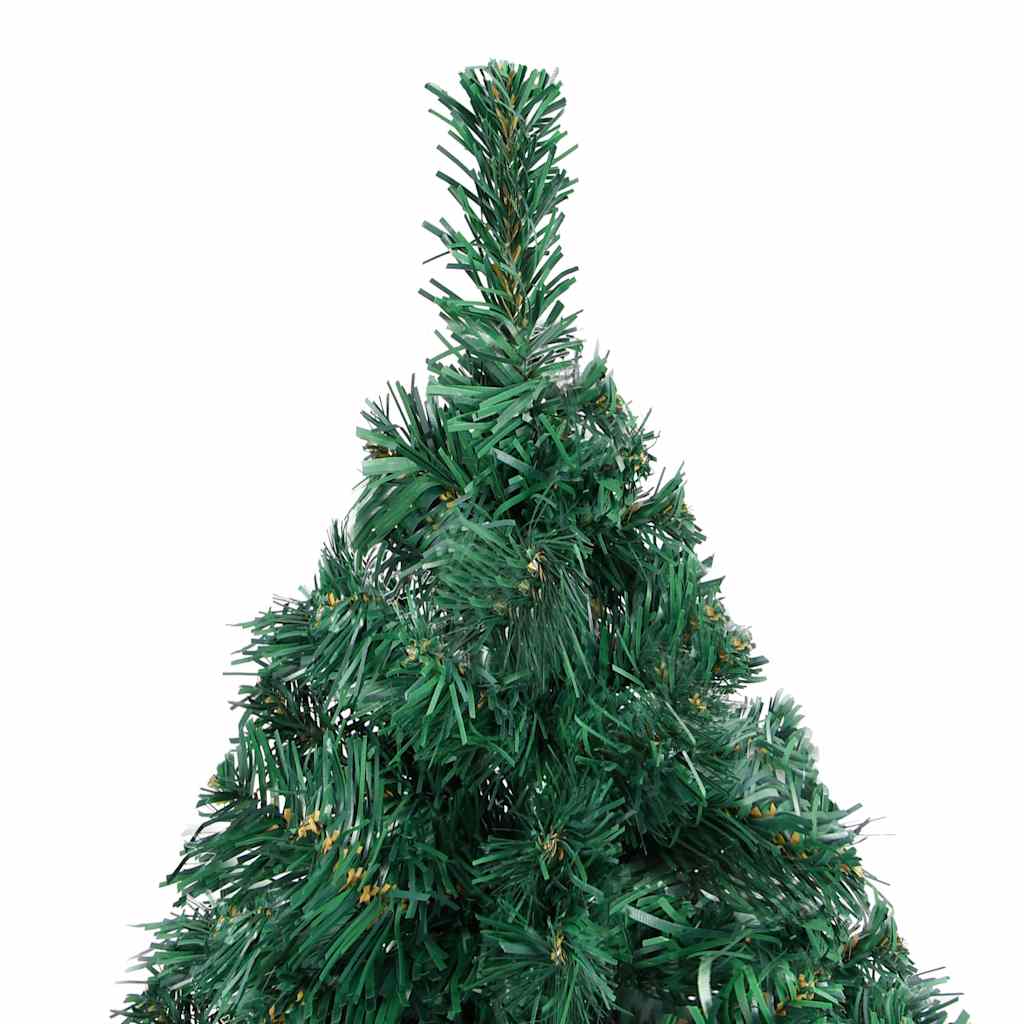 Deluxe Pre-lit Christmas Tree with Ball Set Green 94.5"