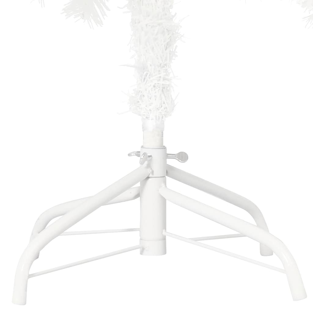 Deluxe Pre-lit Christmas Tree with Ball Set White 47.2"