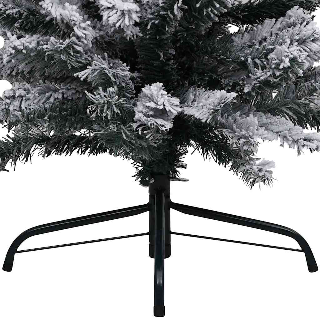 Slim Deluxe Pre-lit Christmas Tree with Ball Set Green 59.1"