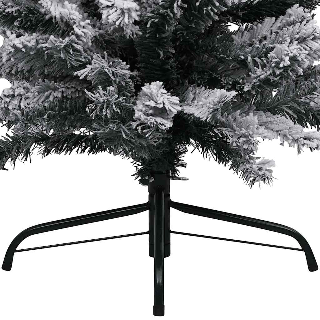 Slim Deluxe Pre-lit Christmas Tree with Ball Set Green 59.1"