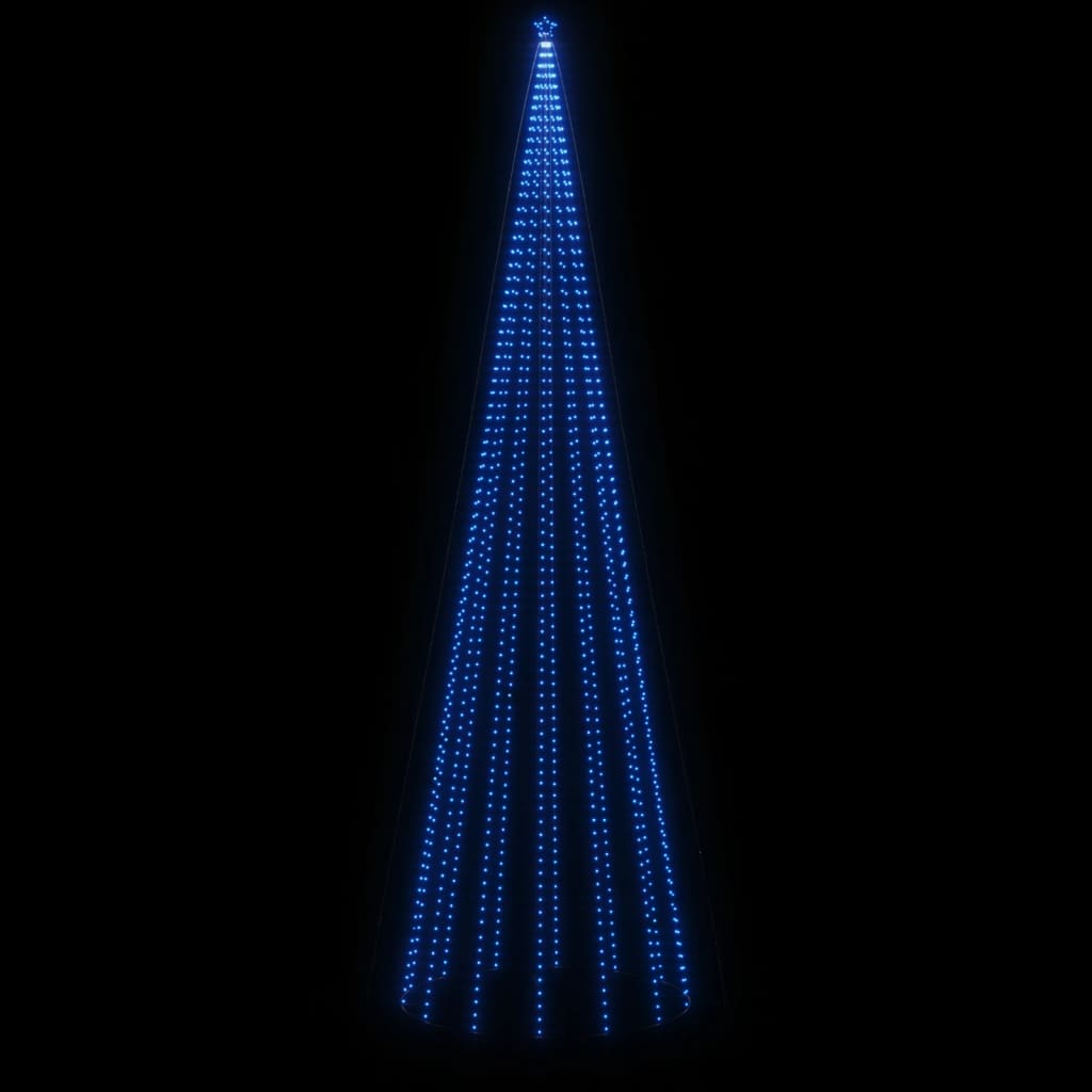 Christmas Tree with Spike Blue 1134 LEDs 26 ft