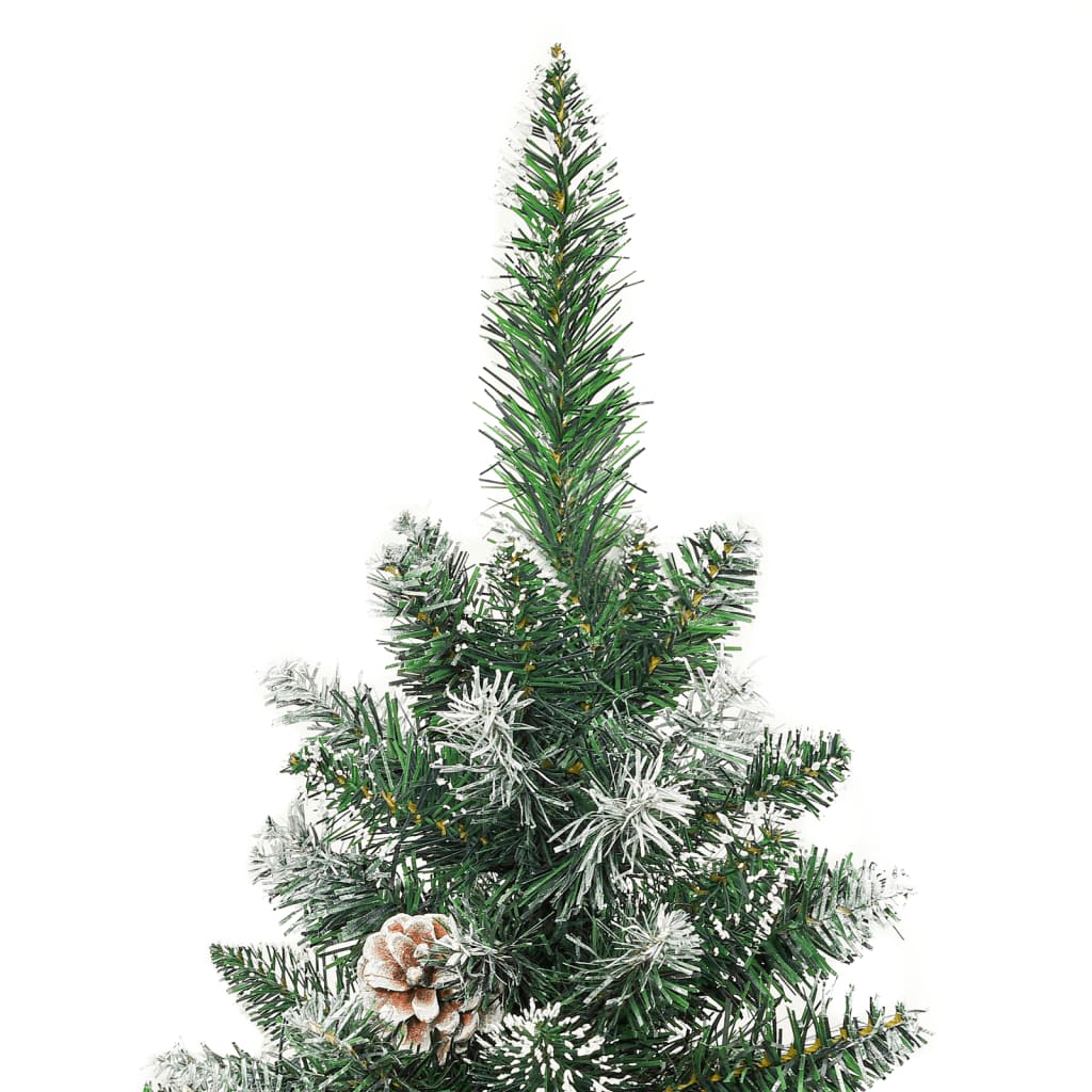 Artificial Slim Christmas Tree with Stand 5 ft PVC