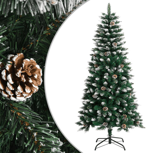 Hinged 4 ft. Christmas Tree with Stand Green