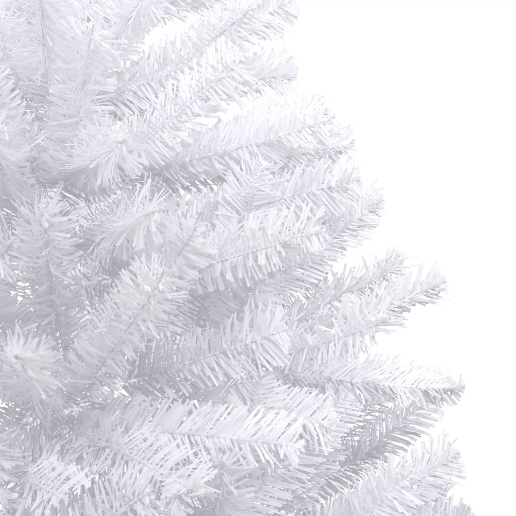 Artificial Hinged Christmas Tree with Flocked Snow 47.2"