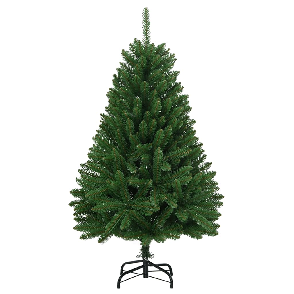 Artificial Hinged Christmas Tree with Stand Green 47.2"