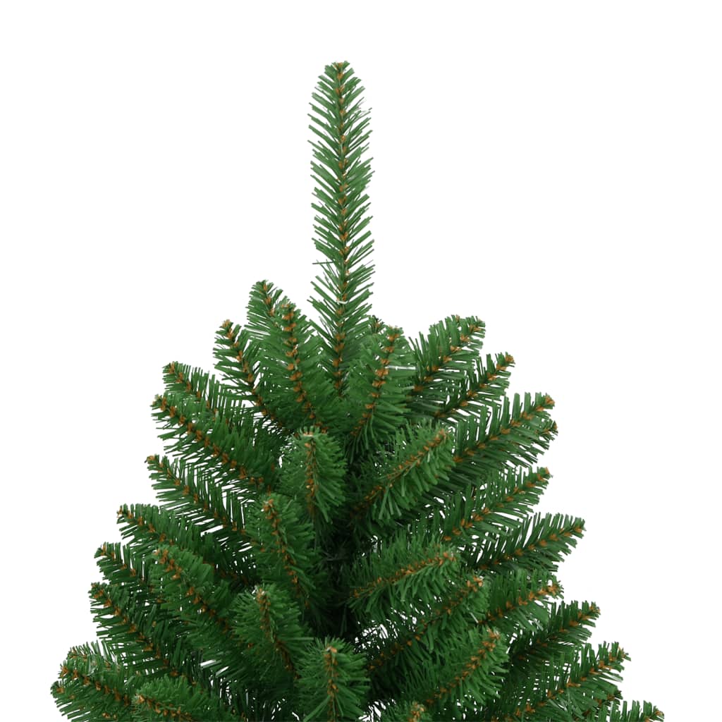 Artificial Hinged Christmas Tree with Stand Green 59.1"